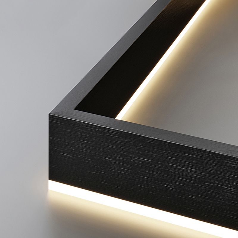 Mehrere Quadrate Pendelleuchte moderne Kronleuchter Lichter Metallkronleuchter für Wohnzimmer