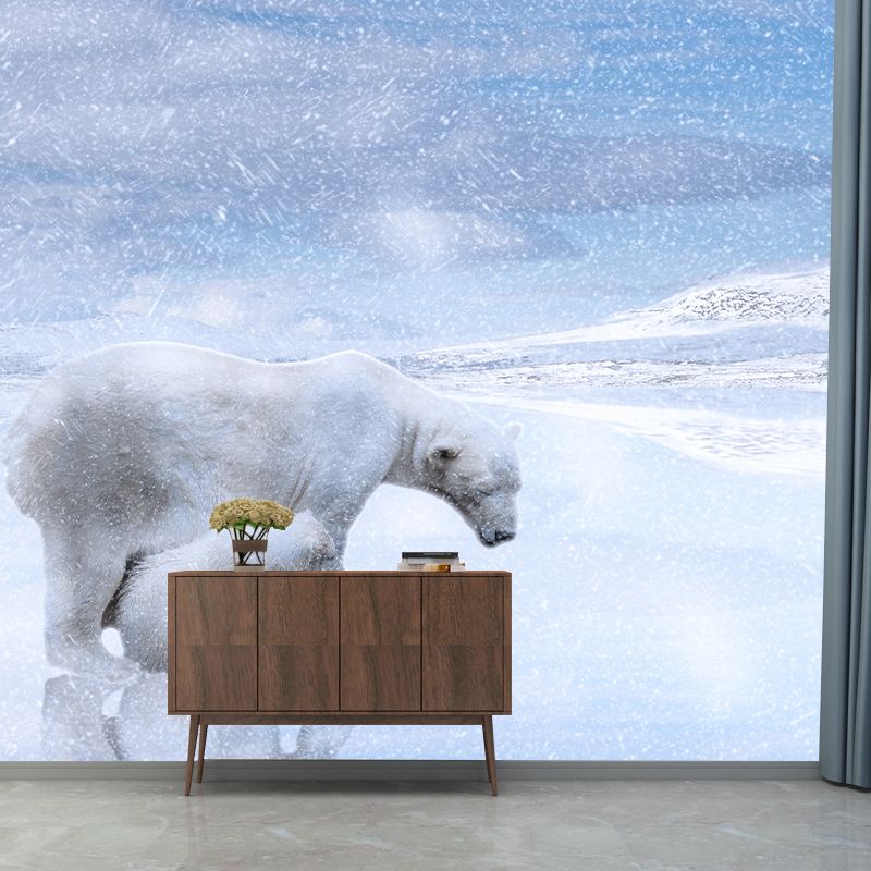 Bear Animal Wall Mural Sitting Room Bedroom Decor, Multiple Sizes Available