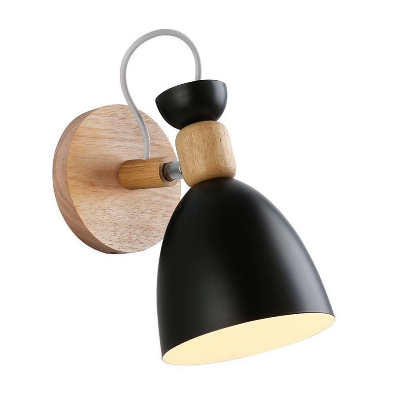 Geometric Shape Metal Sconce Light Modern Style Wall Sconce Light for Living Room