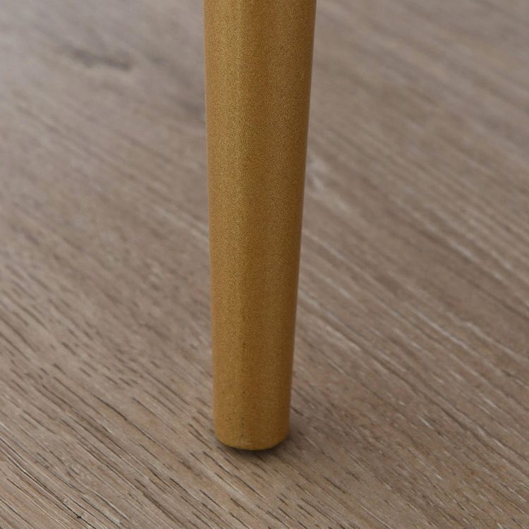Sillas de comedor sin brazos contemporáneas de metal Silla mate Parsons de tela para Brasserie