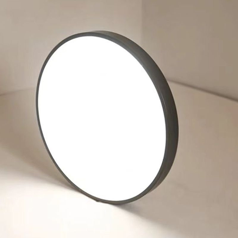 Modern Simple Style Acrylic Flush Mount Lights Round Shape 1 Light Ceiling Lamp for Bedroom