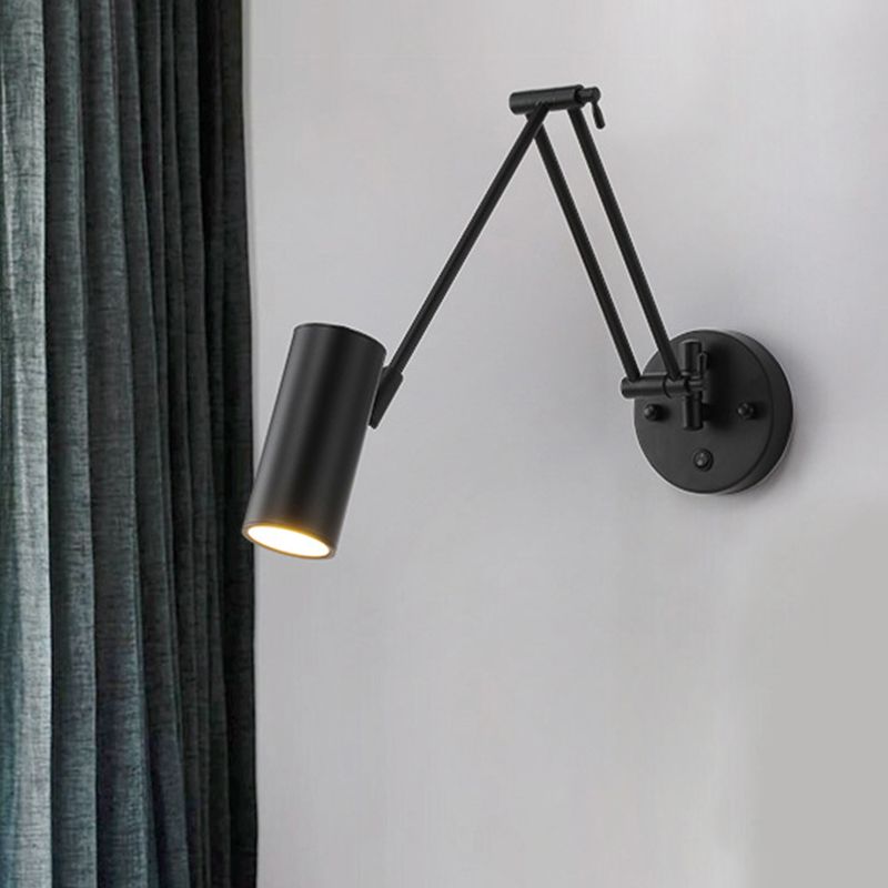 Modern Style Geometric Wall Mounted Light Fixture Metal 1 Light Wall Lighting Fixtures