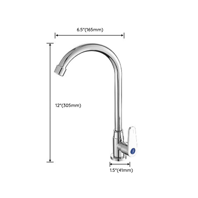 Modern Bridge Faucet Stainless Steel with Handles and Supply Lines Kitchen Sink Faucet