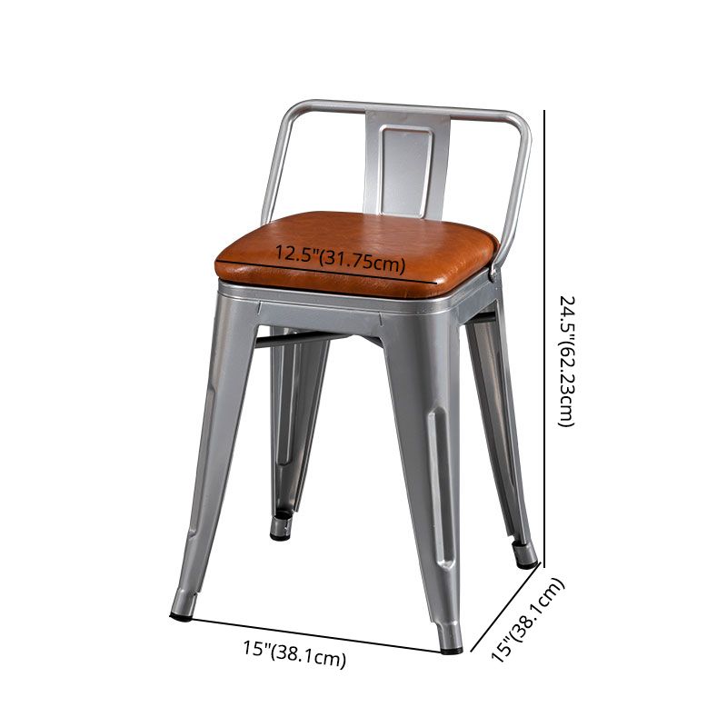 Industrial Wooden Dining Room Set with Rectangle Table and Iron Base Kitchen Table Set