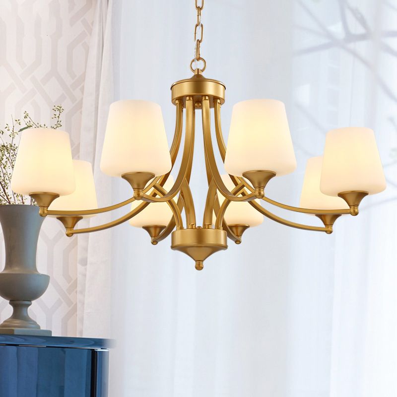 American Style Geometric Chandeliers Chandelier Lighting Fixtures Glass Pendant Lighting