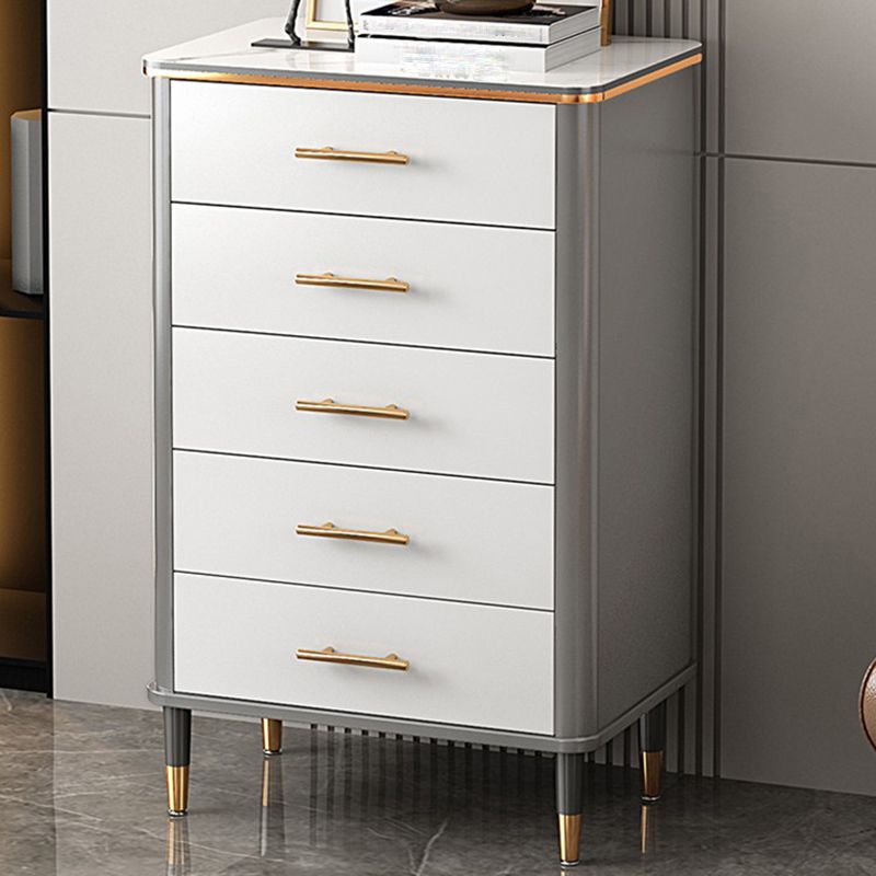 Wood Storage Cabinet Contemporary Standard Side Cabinet with Drawers