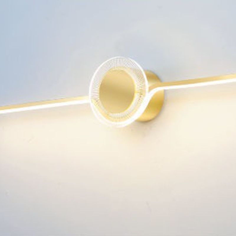 Metal Wall Lighting Fixture Simplicity Style LED Wall Mount Light Fixture