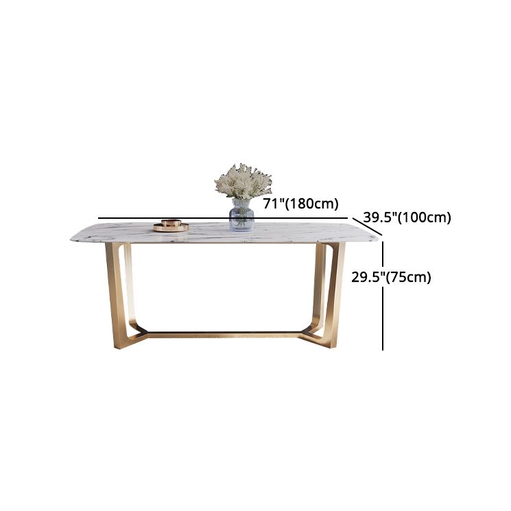 1/2/5/6 Pcs Dining Room Table and Chair Set Sintered Stone Dining Room Set