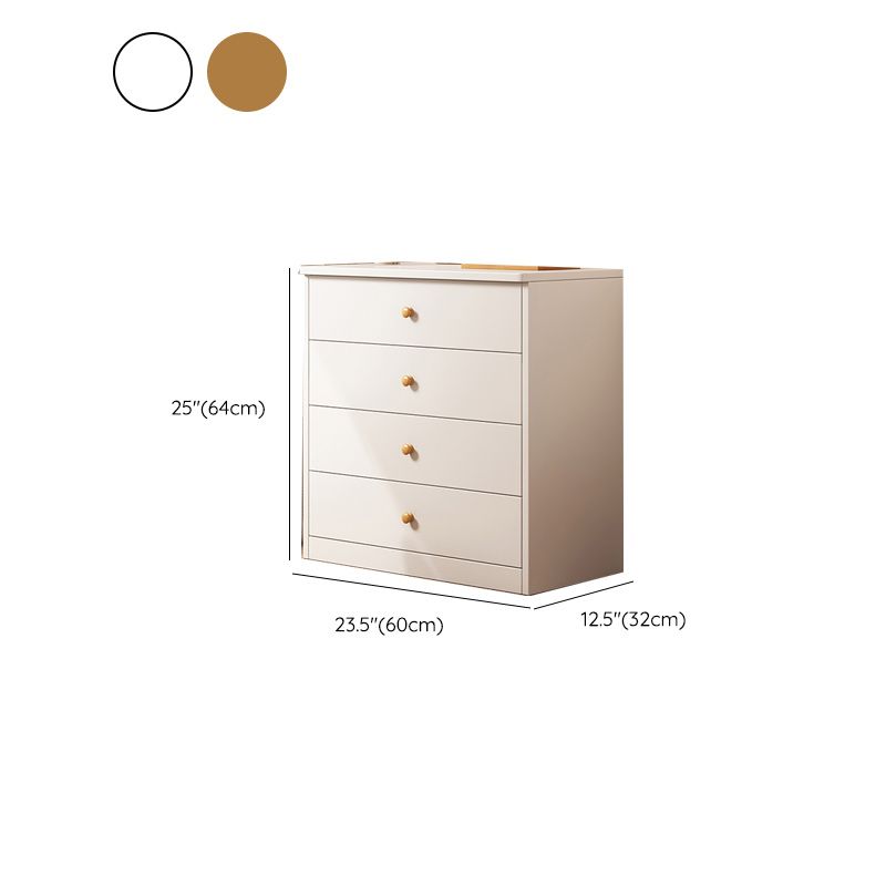 Standard Storage Cabinet Rectangle Modern Side Cabinet with Drawers