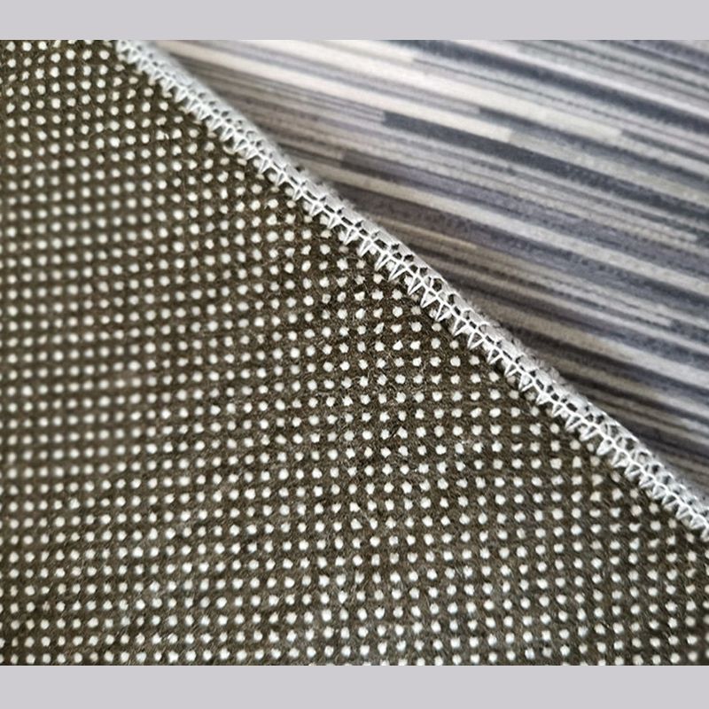 Blue Contemporary Indoor Rug Polyester Geometric Carpet Anti-Split Backing for Indoor Carpet