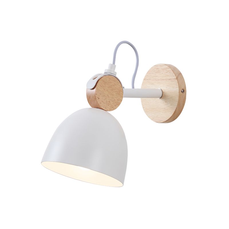 MOLTO MOLTO DOMA DOME SCONCE SOGGIORO ANGOLO REGOLABILE 1 Luce da parete in stile Nordico