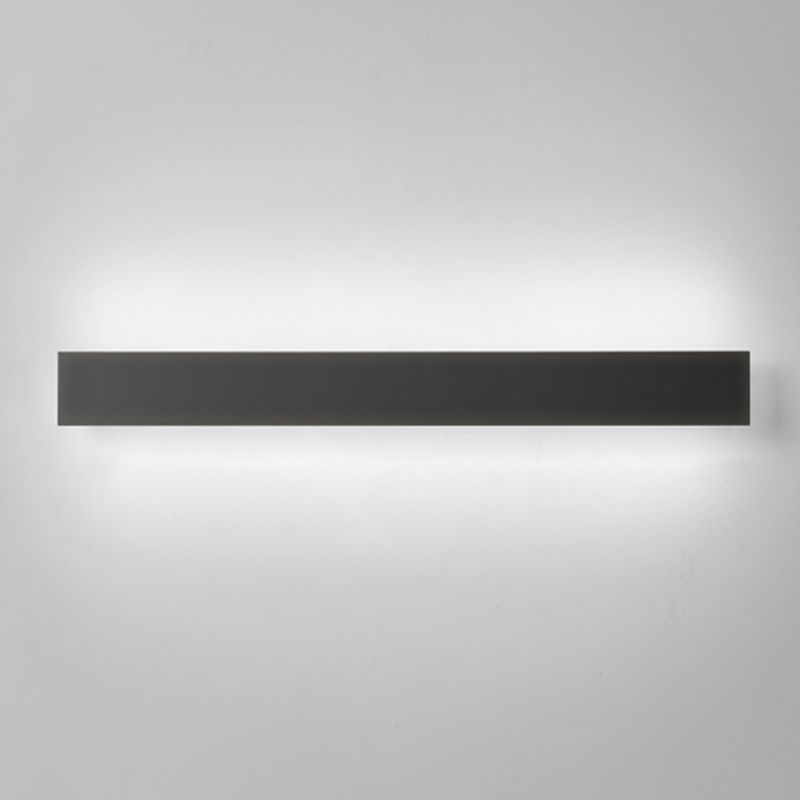 Moderner minimalistischer Stil linearer Wandleuchten Iron 1 leichte Leuchten