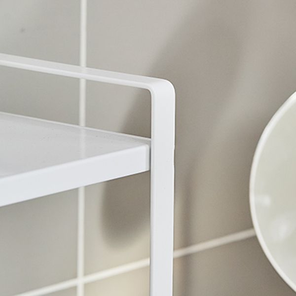 Modern Metal Bookcase, Geometric Bookshelf for Any Room, 8.5" W