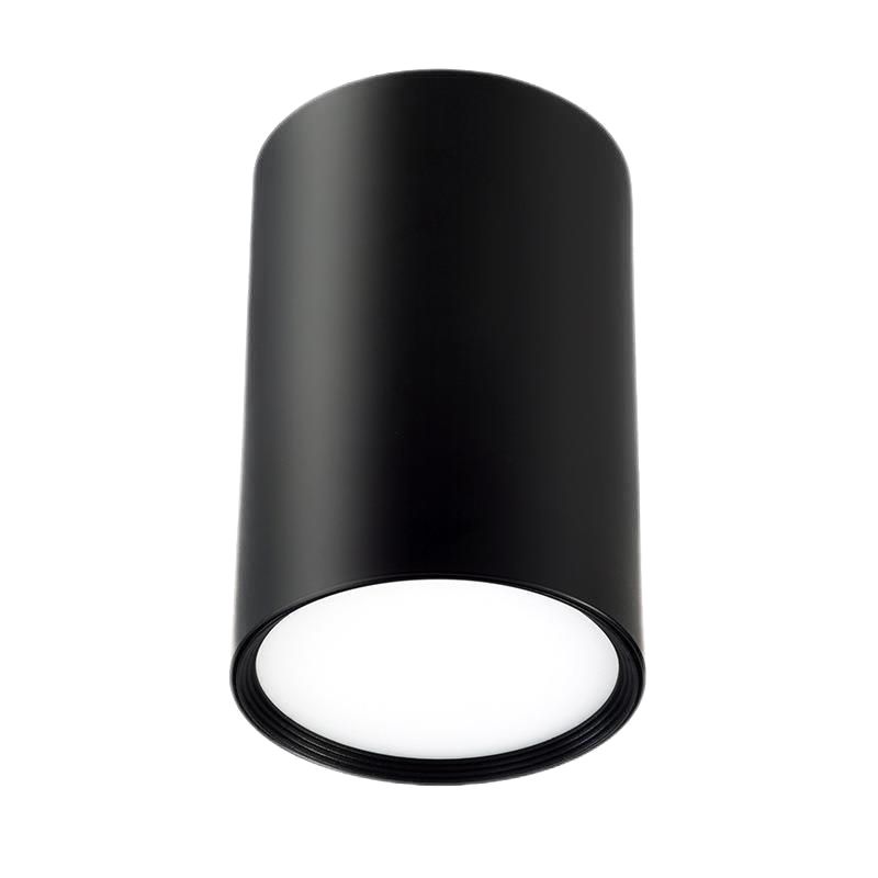 Cylindrical Clothing Shop Flush Light Metal Minimalist LED Flush Mount Downlight