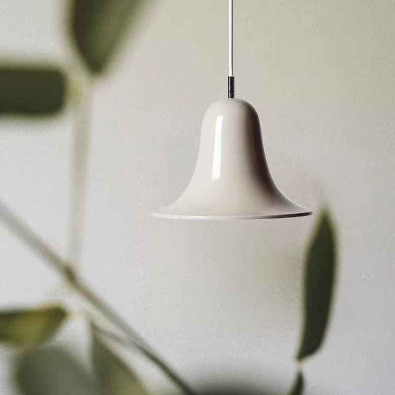 Metal Hat Shape Hanging Pendant Light Minimalist Suspension Pendant Light