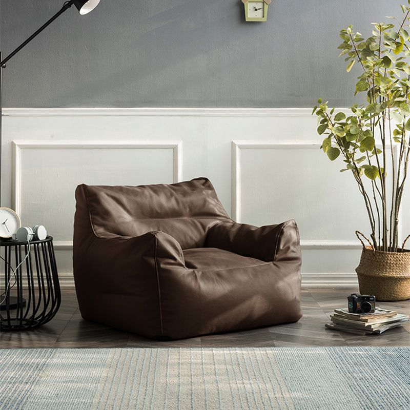 Pillow Top Arms Accent Armchair with Sewn Pillow Back for Living Room, Bedroom