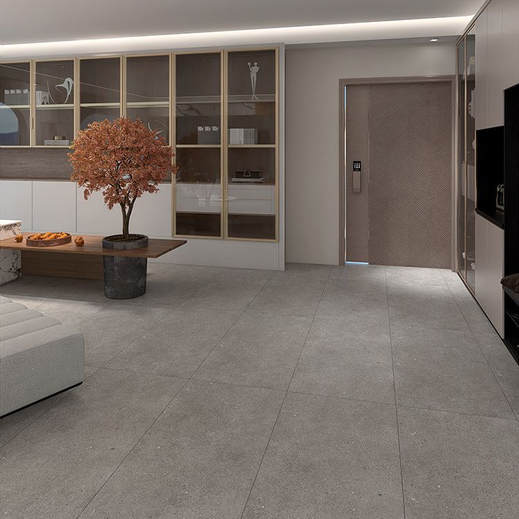 Modern Rectangle Tile Porcelain Plain Frosted Floor and Wall Tile