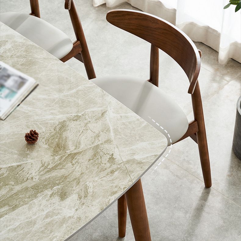 Modern Stone Dining Room Set 1/2/5/6 Pieces Dining Furniture Set /Separate Items