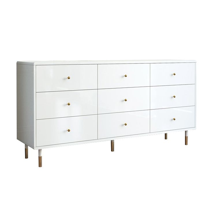 Modern & Contemporary Storage Cabinet Square Chest with Drawer