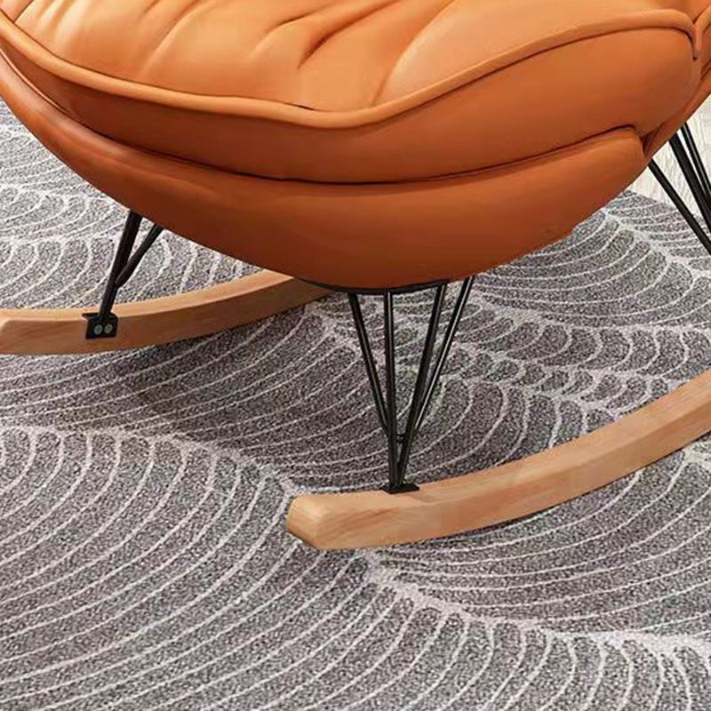 Nordic Balcony Rocking Chair Light Luxury Living Room Adult Rocking Chairs