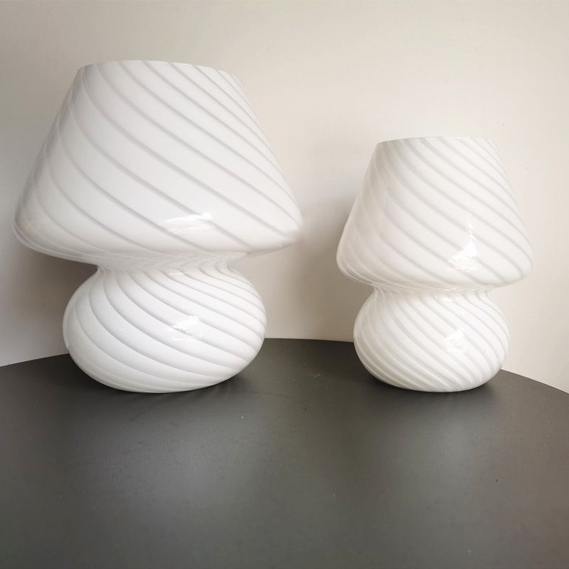 Champignon schaduw glas tafel licht modern 1 lamp nachtstandaardlamp voor slaapkamer