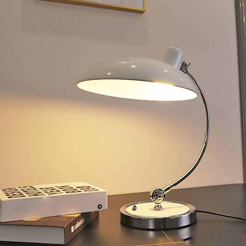 Moderne creatieve 1-licht tafellamp metalen koepel licht licht voor woonkamer