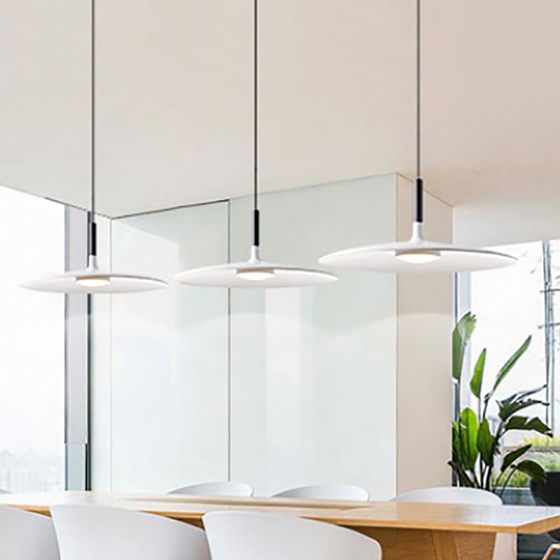 Style de concepteur petit pendentif luminaire en métal.