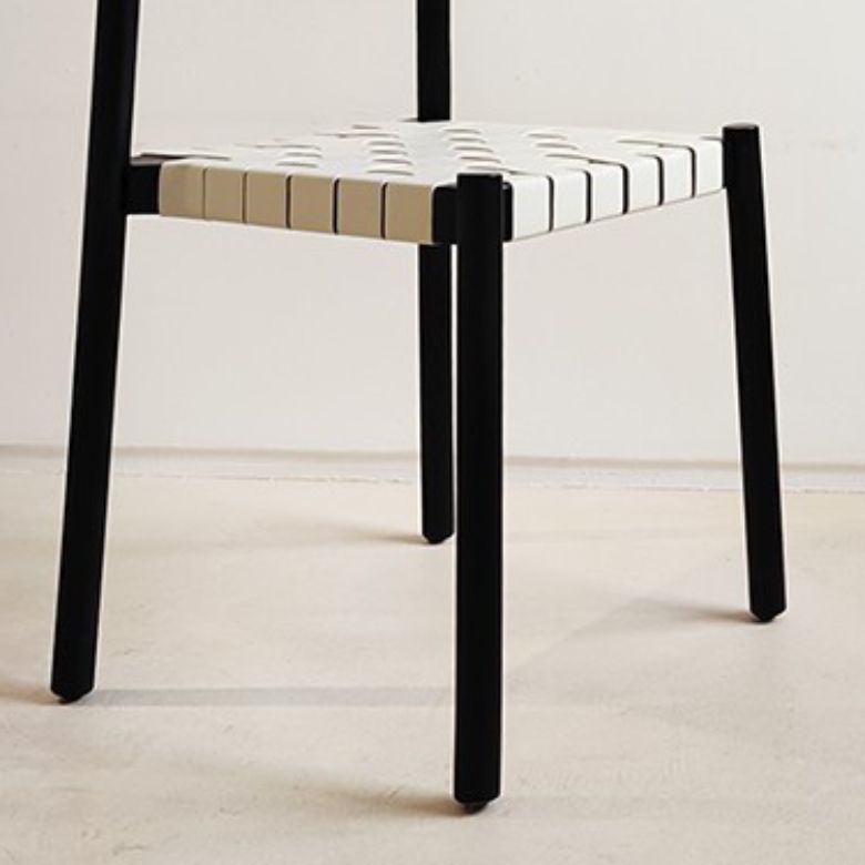 Industrial Armless Dining Chair Kitchen Open Back Dining Chair