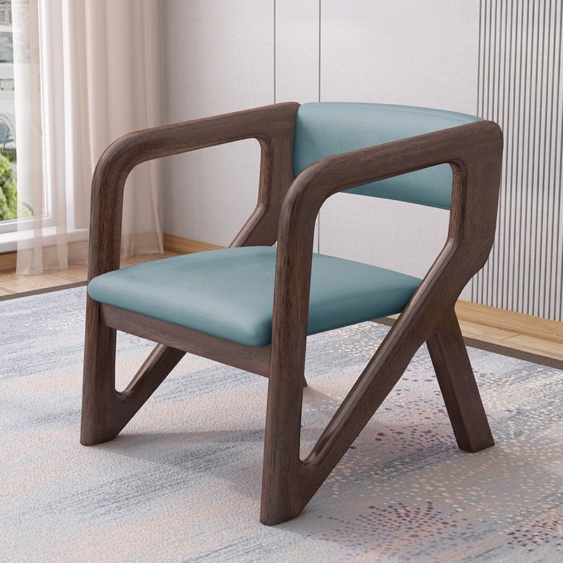 Open Back Arm Chairs Solid Wood Dining Chairs for Dining Room