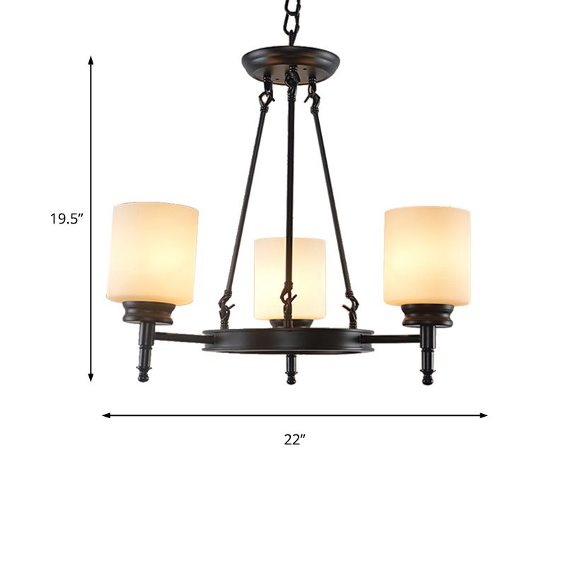 3/6 LUMIÈRES DU VERRE GRATIVE CHANDELAGE TRADITIONNEL