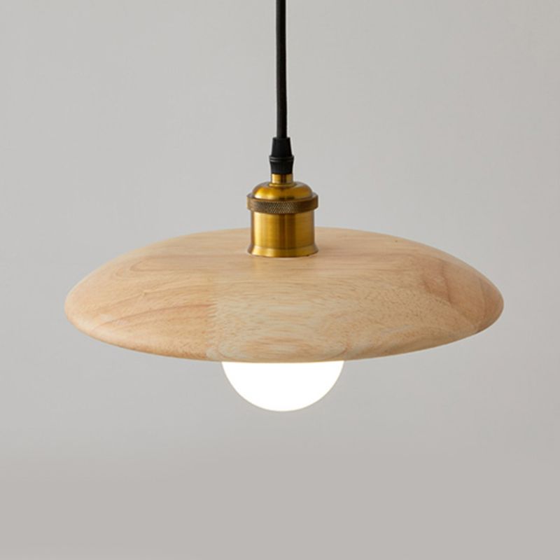 Luminaire à manger en bois de pentification de style nordique de style nordique