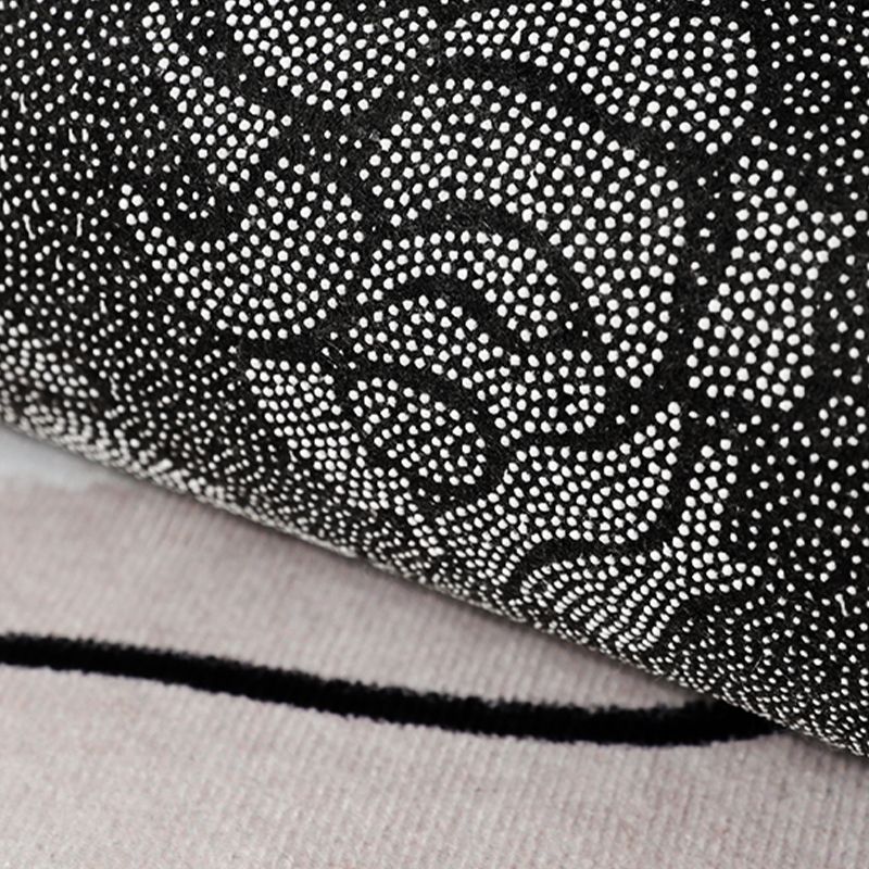 Stijlvol modern tapijt Wit abstract abstract Patroon Rug polyester Anti-slip Tapijt voor thuisdecoratie