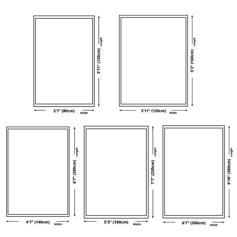 Apricot Tone Simplicity Rug Polyester Carpet Stripe Printing Indoor Rug Non-Slip Backing for Living Room