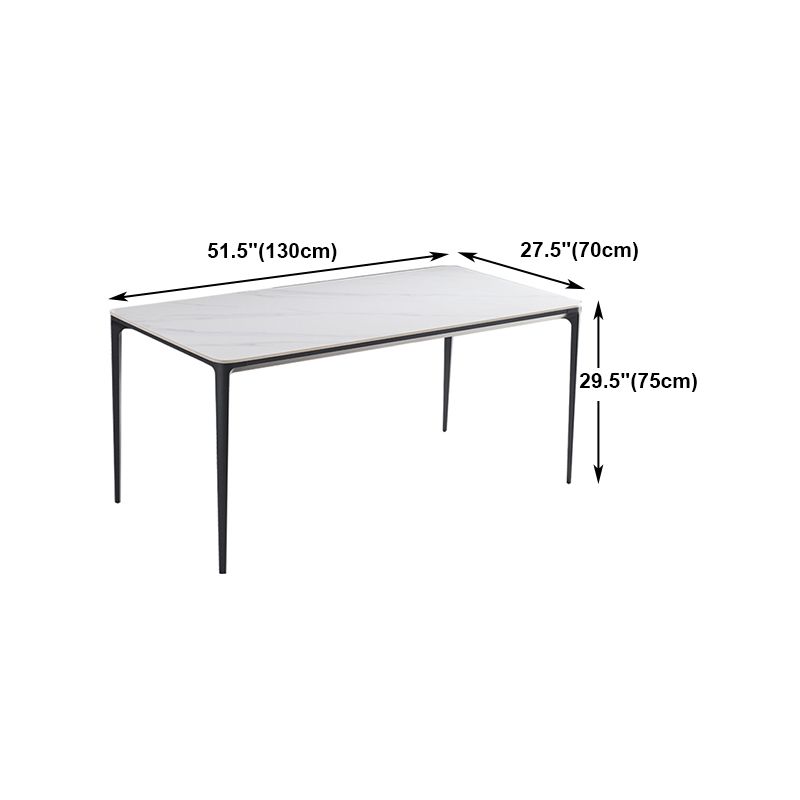 Contemporary 1/4/6/7 Pieces Dining Set Sintered Stone Dining Room Set