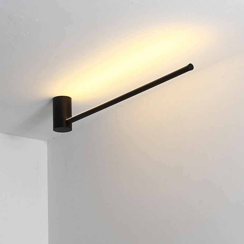 1 Licht linearer Wandleuchten moderner minimalistischer Eisenleuchten Wandleuchte