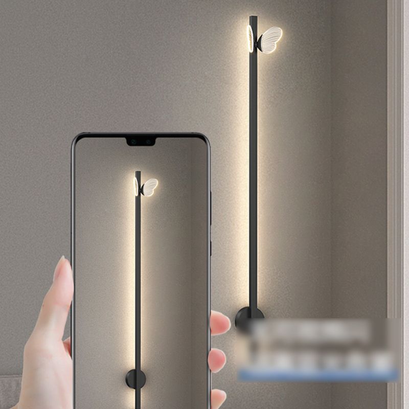 Linearer Schatten Metall Wandleuchte moderne Style 2 Lichter Wandmontage Licht