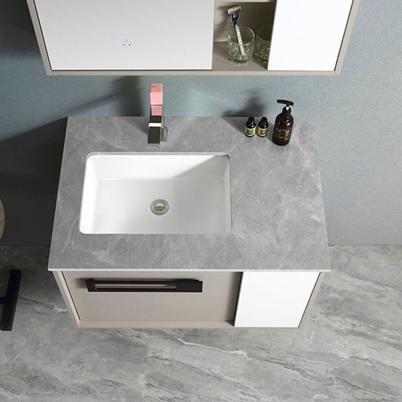Gorgeous Vanity Sink Wooden Wall-Mounted Standard Vanity Cabinet with Mirror Cabinet