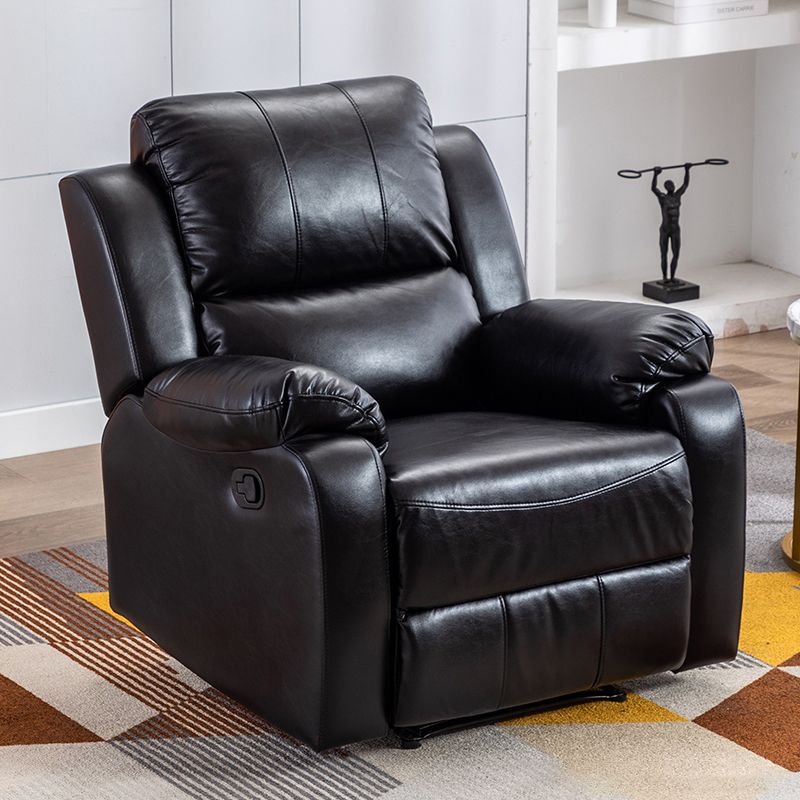 Traditional 35.43" Wide Standard Recliner Swivel Base Recliner Chair