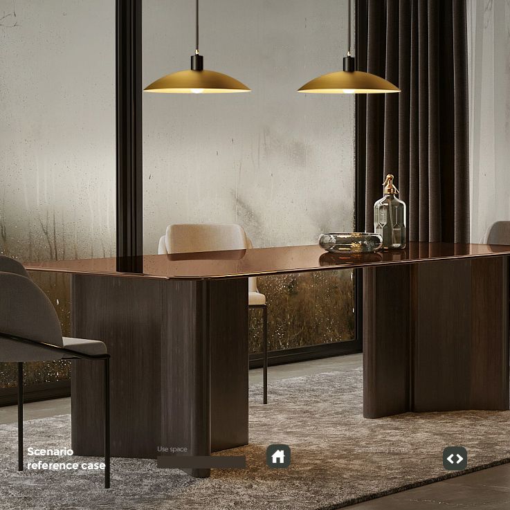 Luz de colgante colgante minimalista latón acampado luz de techo colgante con sombra de metal