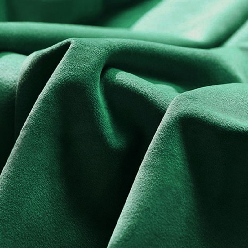 23.62" W x 29.52" H Velvet Tuxedo Arm Sofa Contemporary Standard Sewn Pillow Back Sofa