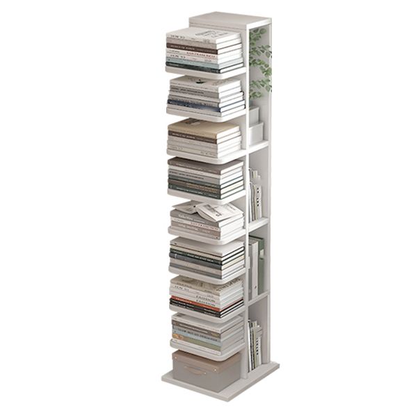 13.78"W Bookshelf Urban Style Invisible Bookcase for Office and Home