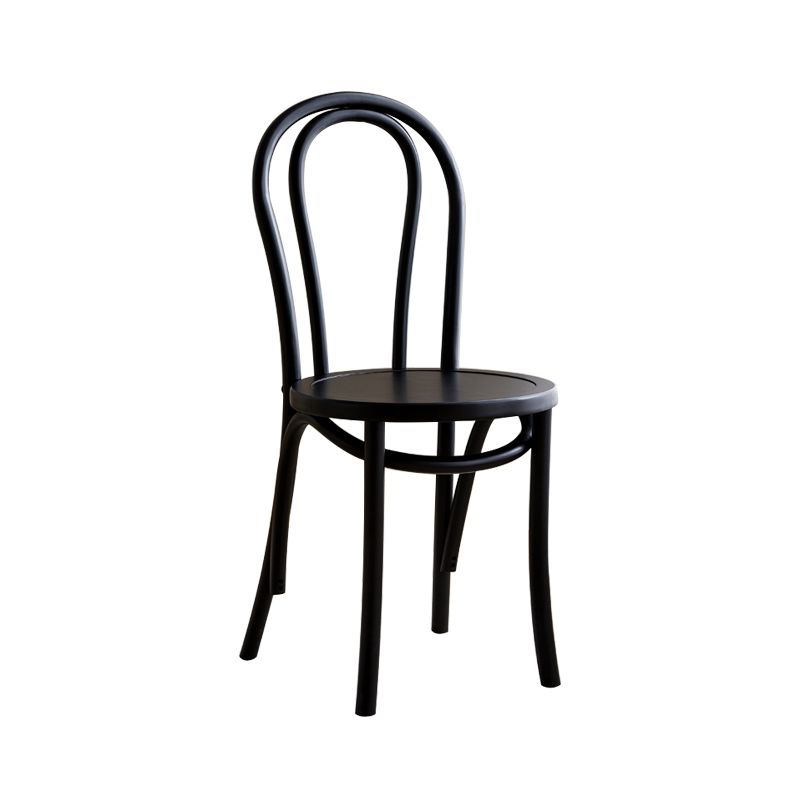 Sillas de madera de haya de estilo moderno, sillas de comedor de cocina con parte trasera Windsor