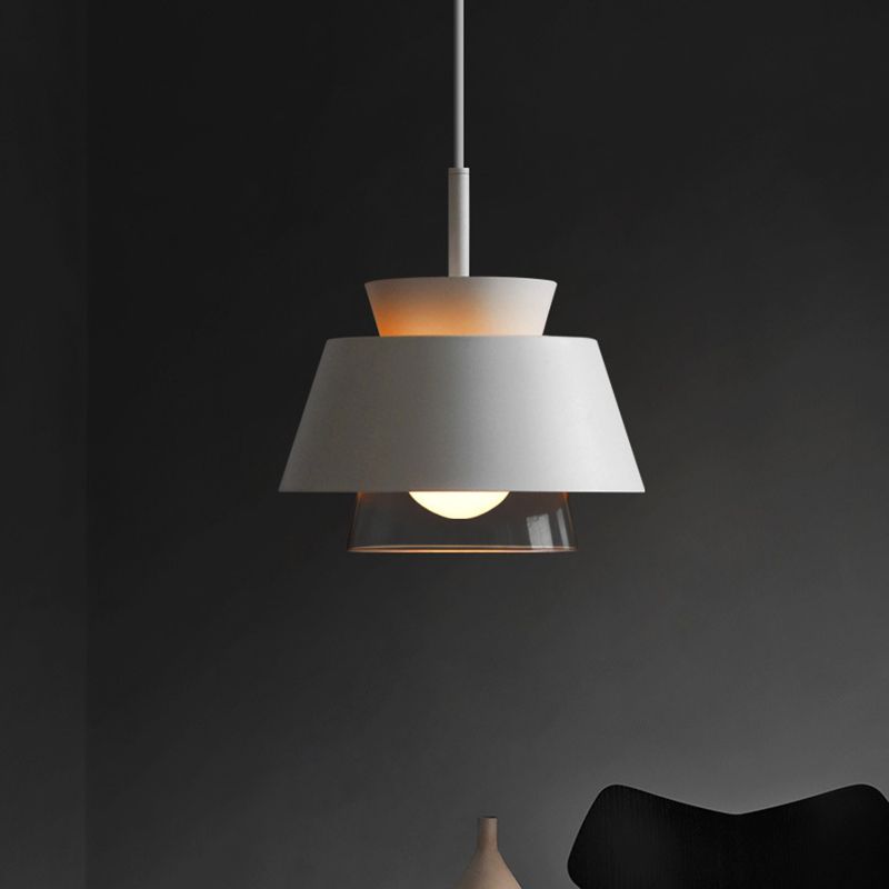 Ciotola a ciondolo Apparecchiatura illuminazione in stile contemporaneo sala da pranzo in metallo giù per il ciondolo illuminazione