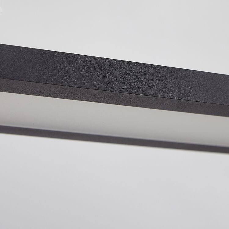 Rectangle Dining Room Island Light Nordic LED Dining Pendant Lamp for Kitchen