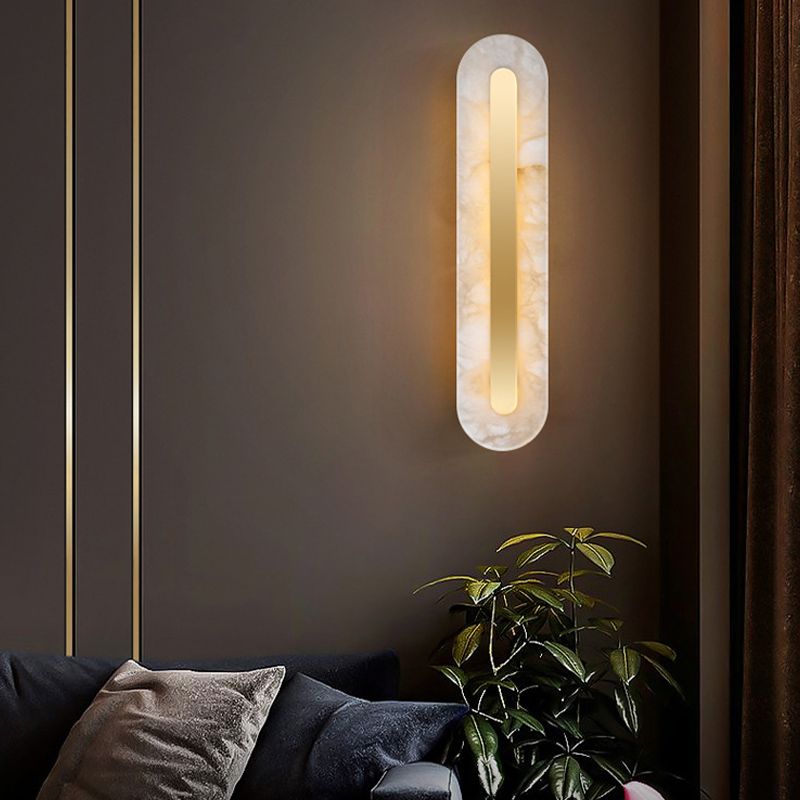 Geometric Wall Lighting Modern Metal 1 Light Wall Sconce for Bedroom