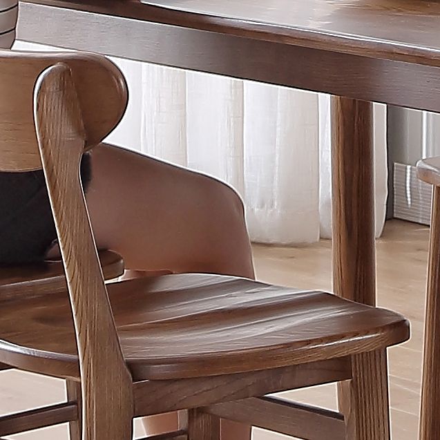 Ensemble de table en bois moderne pour 4/6 avec table de restauration de table rectangle pour restaurant