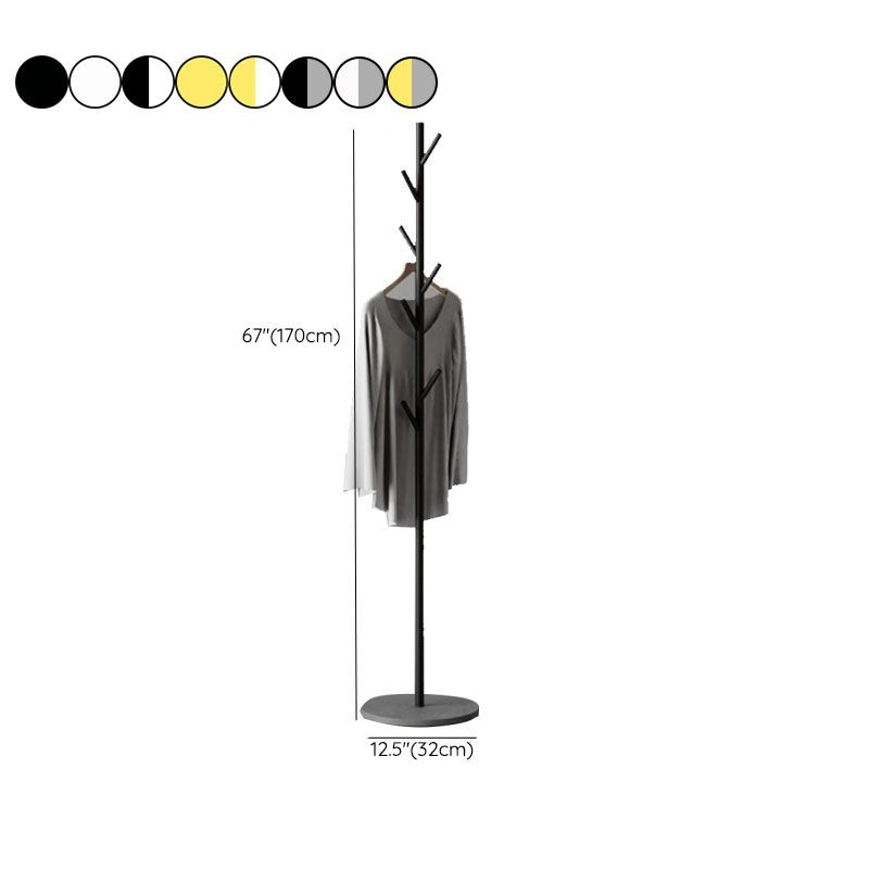 Contemporary Coat Hangers Living Room Coat Rack with Coat Hooks