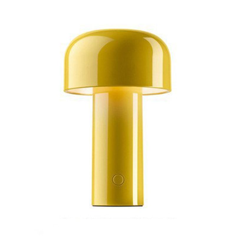 Rechargeable LED Desk Lamp Modern Simple Style Mushroom Shape Table Light