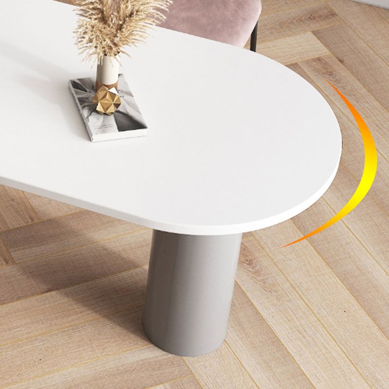 3 Legs Dining Site Table Contemporary Style Dinette Table for Home Kitchen