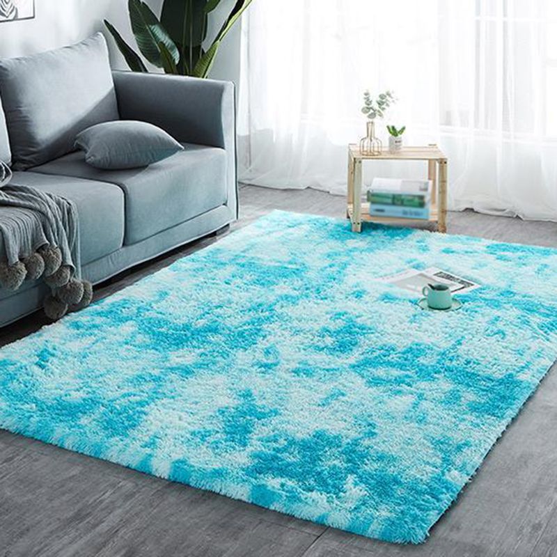 Grijs Tie Dye Area Rug Polyester Casual Trug Shad binnen Tapijt voor woningdecoratie